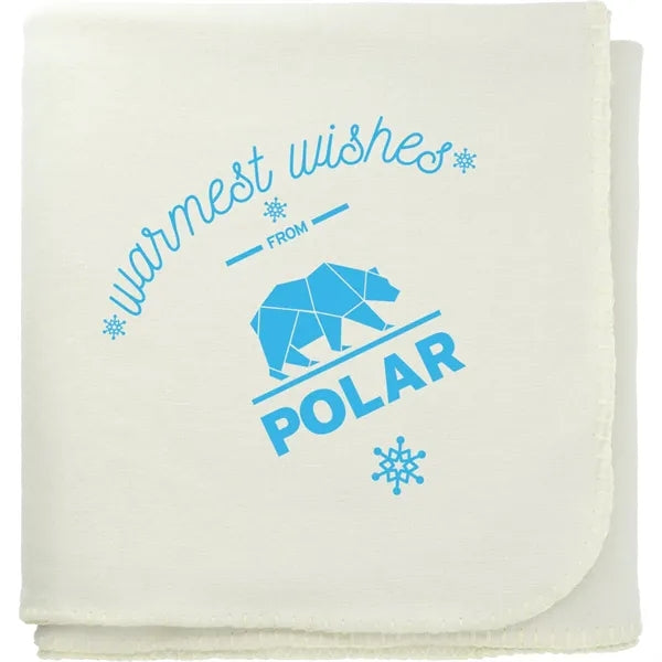 100% Recycled PET Fleece Blanket