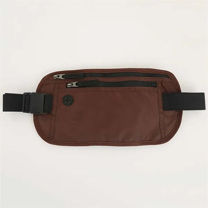 RFID Passport Holder Belt Bag