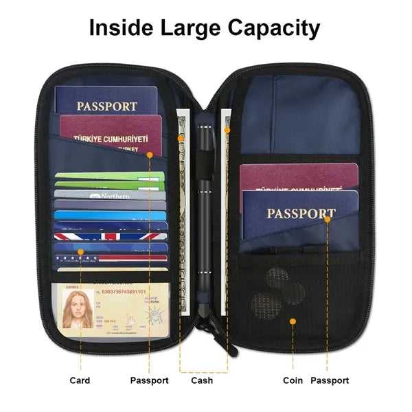 Waterproof Family Travel Passport Holder