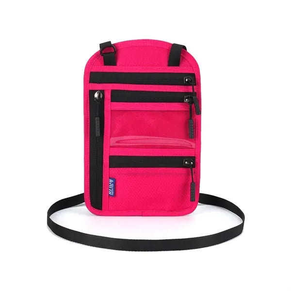 Neck Wallet Passport Bag RFID Blocking