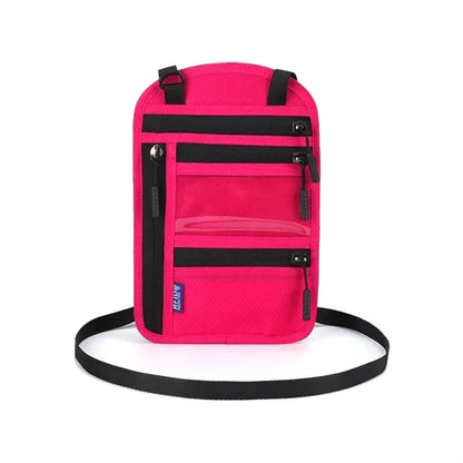 Neck Wallet Passport Bag RFID Blocking