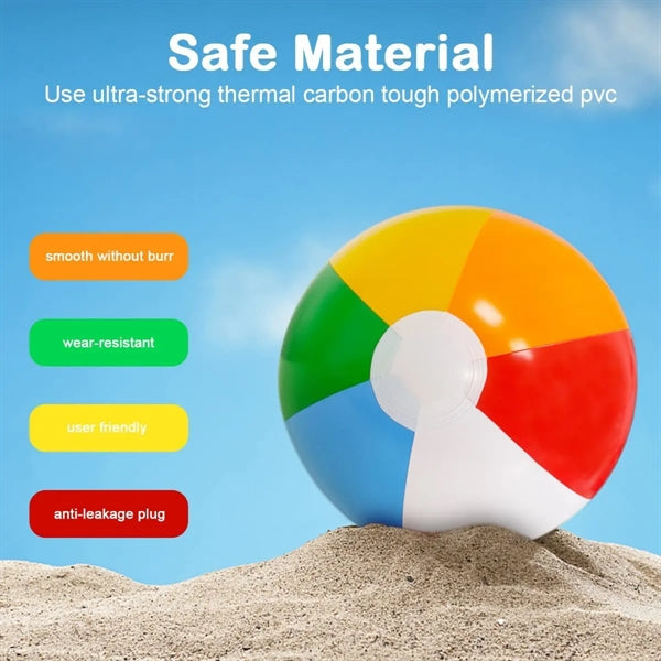Novelty Beach Balls 16in Inflatable Toy for Kids 20in12in