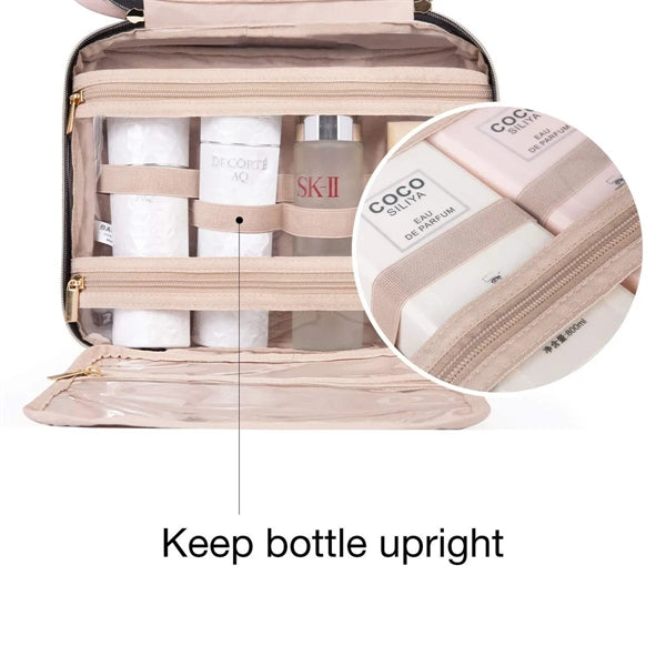 Hanging Travel Toiletry Bag Cosmetic Organizer for Women