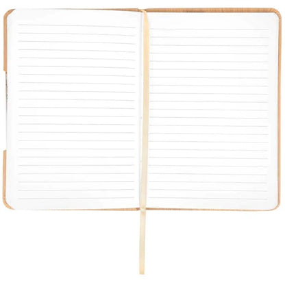 5x7 Maui Faux Bamboo Notebook with Phone Holder
