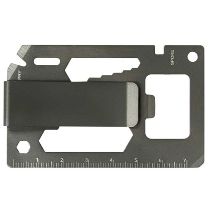 The Allegheny Multi-Tool Card with Money Clip