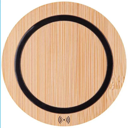 Lex Bamboo Wireless Speaker with Phone Charger