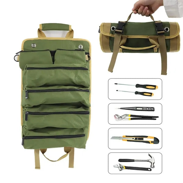 Tool Roll Bag Heavy Duty Organizer