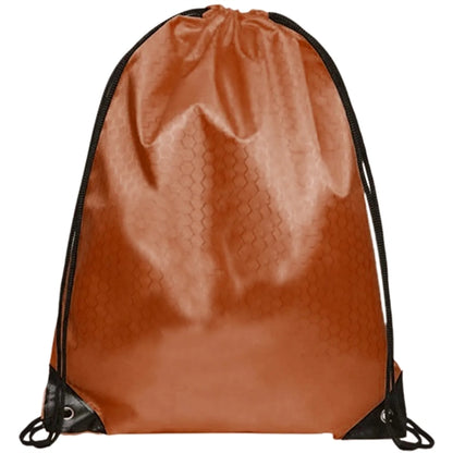 Football Shaped Fabric Drawstring (13.5 " x 16.5")