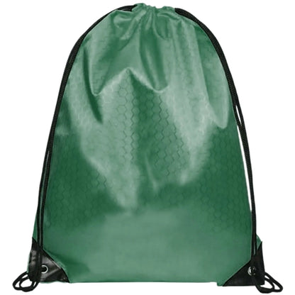 Football Shaped Fabric Drawstring (13.5 " x 16.5")