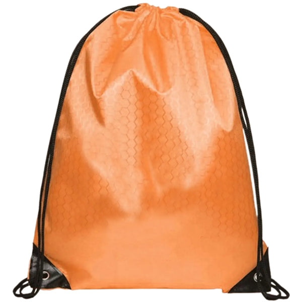 Football Shaped Fabric Drawstring (13.5 " x 16.5")