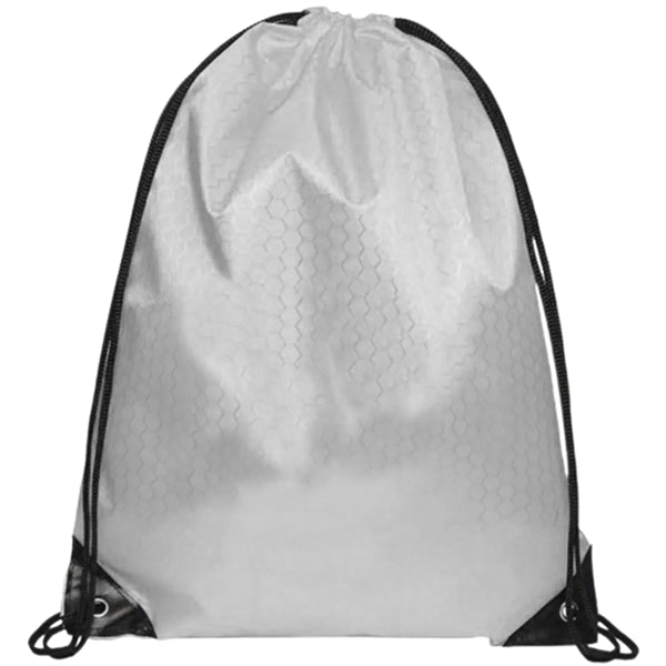 Football Shaped Fabric Drawstring (13.5 " x 16.5")