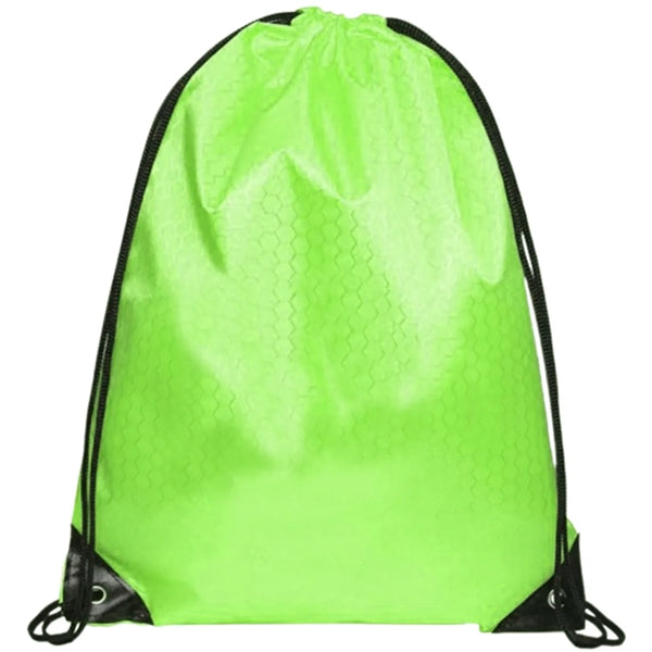 Football Shaped Fabric Drawstring (13.5 " x 16.5")