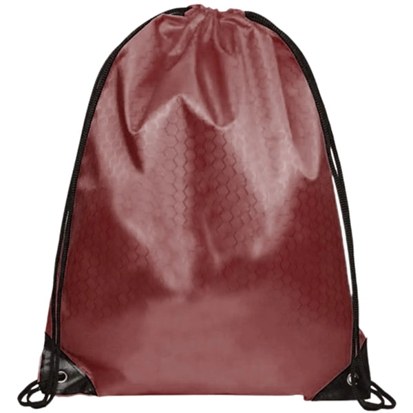 Football Shaped Fabric Drawstring (13.5 " x 16.5")