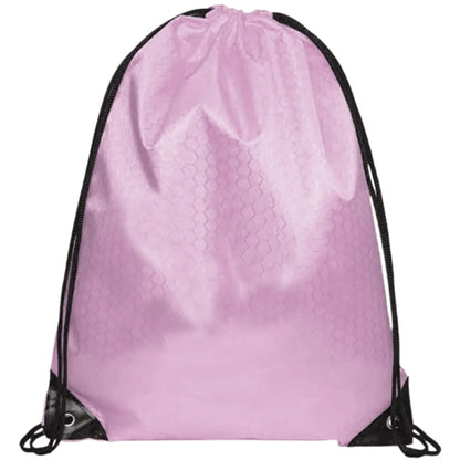 Football Shaped Fabric Drawstring (13.5 " x 16.5")