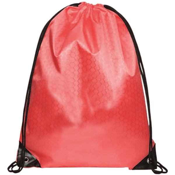 Football Shaped Fabric Drawstring (13.5 " x 16.5")