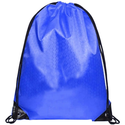 Football Shaped Fabric Drawstring (13.5 " x 16.5")