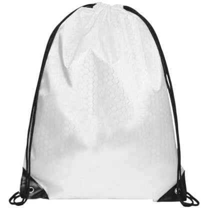 Football Shaped Fabric Drawstring (13.5 " x 16.5")