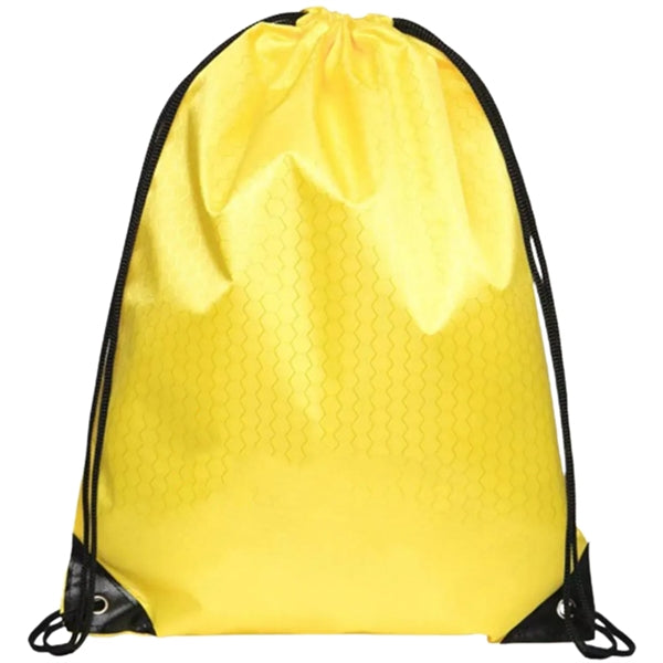 Football Shaped Fabric Drawstring (13.5 " x 16.5")