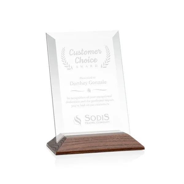 Embassy Award - Starfire/Walnut (Vert)