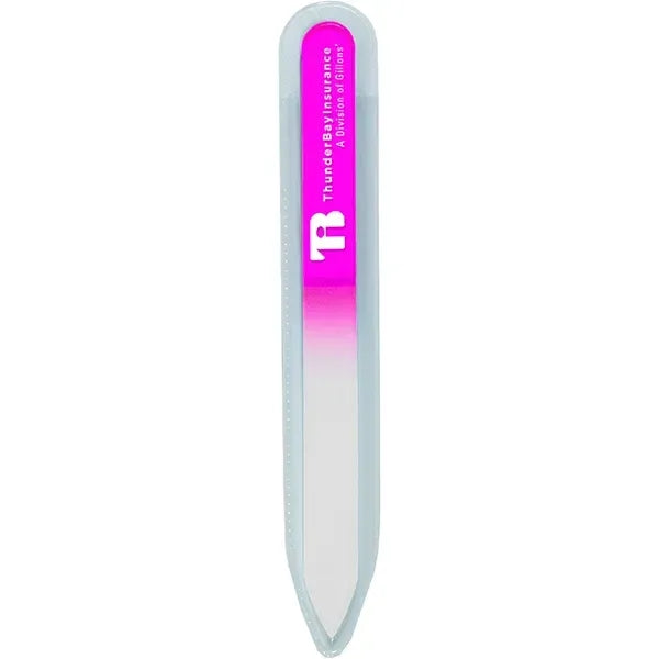 Nailed It Tempered Glass Nail File in Clear Sleeve