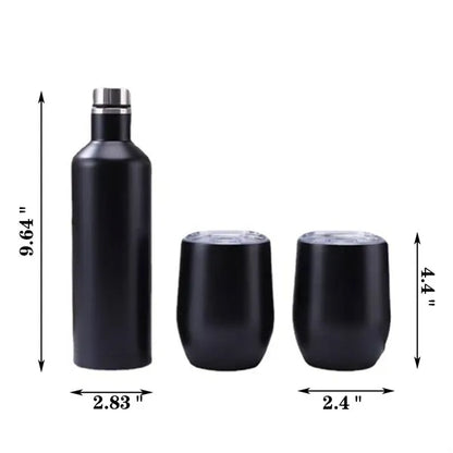 Stainless Steel Pack Tumblers Cup 1 Insulated Wine Box
