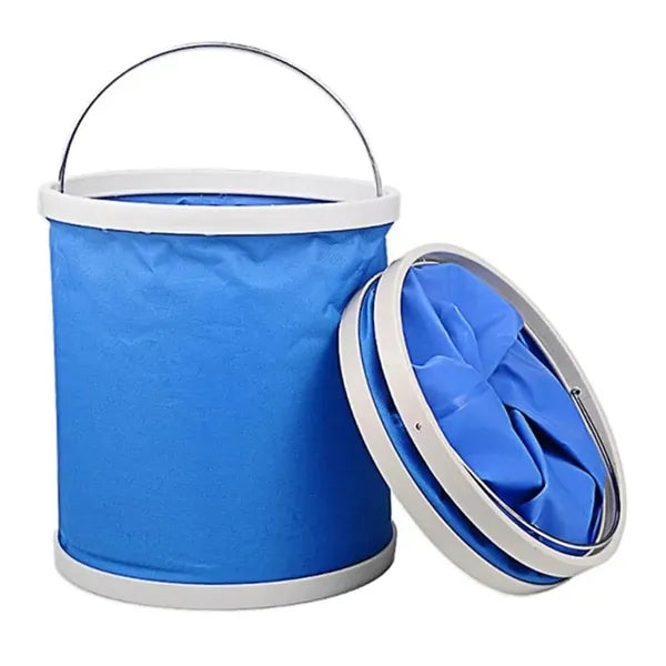 11L Oxford Portable Cloth Folding Bucket Outdoor Car Wash