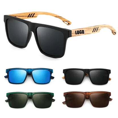 Custom Polarized Bamboo Sunglasses