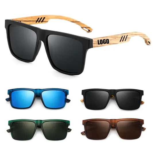 Custom Polarized Bamboo Sunglasses