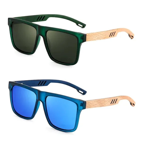 Custom Polarized Bamboo Sunglasses