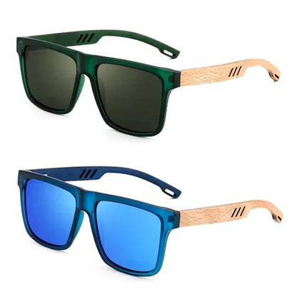 Custom Polarized Bamboo Sunglasses