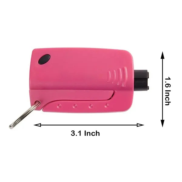 Led Keychain Hammer Escape Window Breaker Seatbelt Cutter