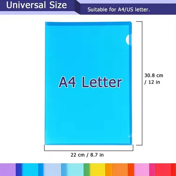 A4 Custom Plastic File Folders