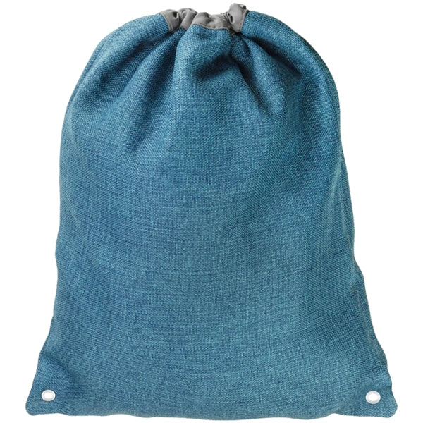 Linen Cromwell Drawstring Backpacks (13" x 16")
