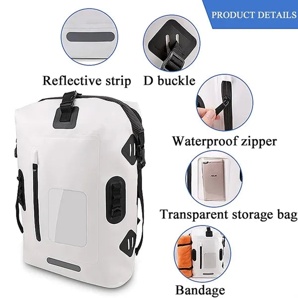 30L Waterproof Backpack Dry Bag