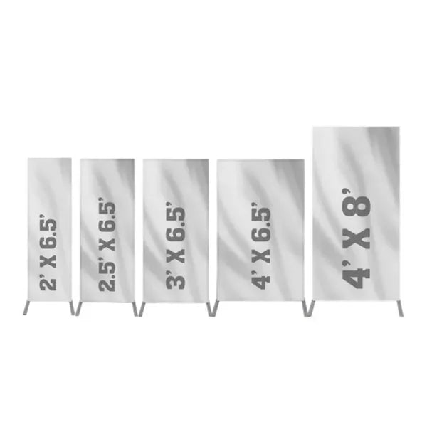 Economy Step and Repeat Banner Stand / Single Sided