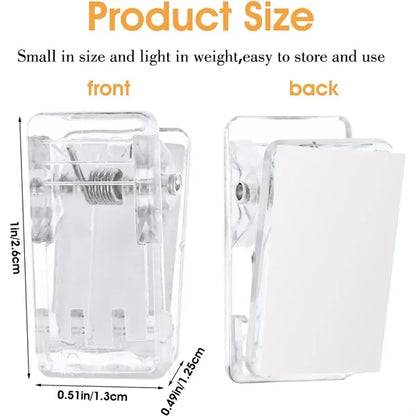 Acrylic Self Adhesive Clips