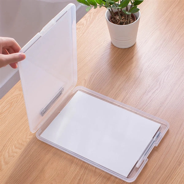 Plastic Storage Clipboard Case