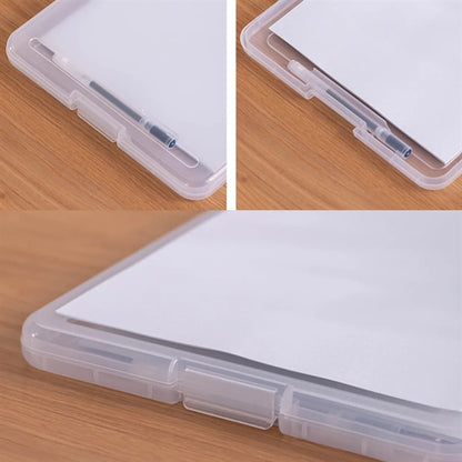 Plastic Storage Clipboard Case
