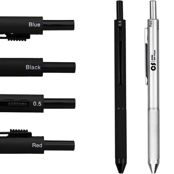 4 in 1 Metal Multicolor Gravity Pen