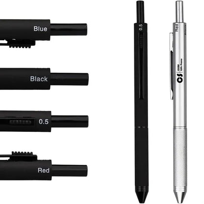 4 in 1 Metal Multicolor Gravity Pen