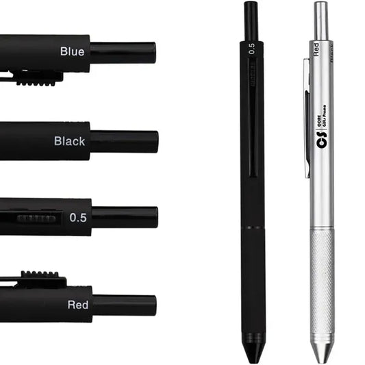 4 in 1 Metal Multicolor Gravity Pen