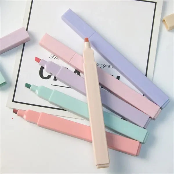 Aesthetic Cute Pastel Highlighters