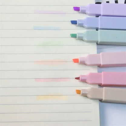 Aesthetic Cute Pastel Highlighters