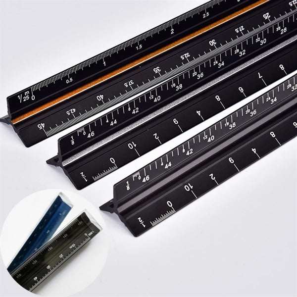 12" Aluminum Architect Scale