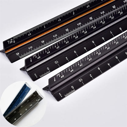 12" Aluminum Architect Scale