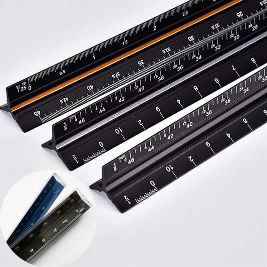 12" Aluminum Architect Scale