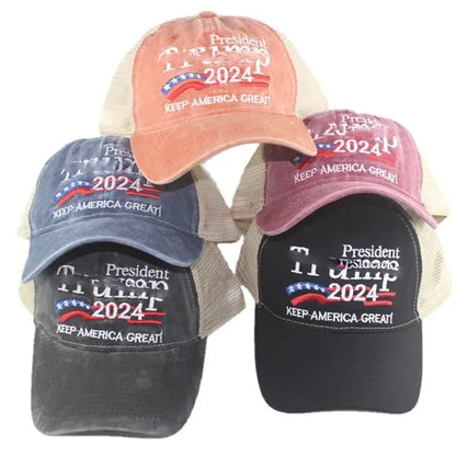 Baseball Cap Vintage Washed Cotton Adjustable Classic Hat
