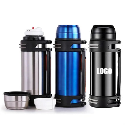 2L Stainless Steel Vacuum Flask With Cup