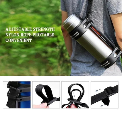 2L Stainless Steel Vacuum Flask With Cup