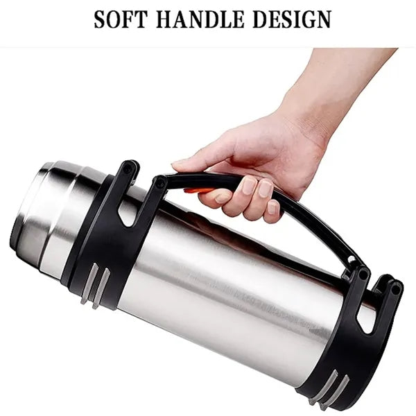 2L Stainless Steel Vacuum Flask With Cup